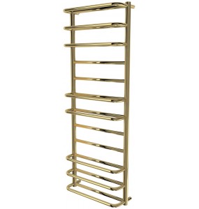 Золота сушарка для рушників Comfort 12 драбинка 1250x482, gold