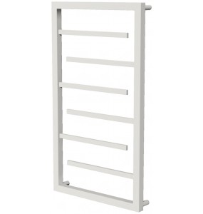 Біла сушарка для рушників Prestige 6 RAL9016 драбинка 750x480, white