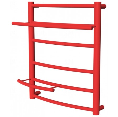 Рушникосушка Safo 6 червона RAL3020 драбинка 500x432, red