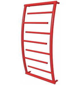 Червона сушарка для рушників Atlantica 7 RAL3020 драбинка 850x482, red