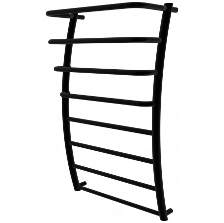 Сушарка для рушників Breeze 8 чорна RAL9005 драбинка 850x532, black