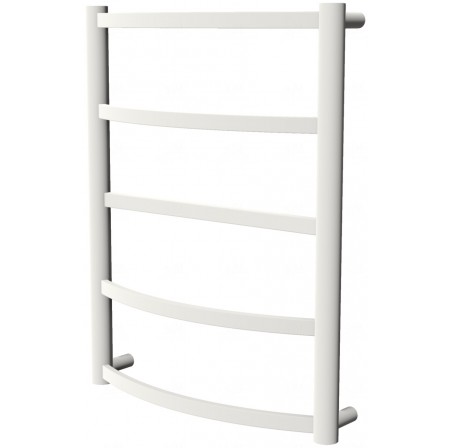 Біла сушарка для рушників Elite 5 RAL9016 драбинка 550x432, white