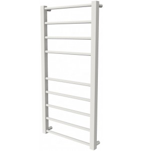 Біла рушникосушка Sonnet 9 RAL9016 драбинка 850x430, white