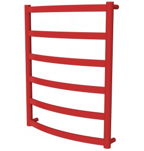 Рушникосушка Maxima 6 червона RAL3020 драбинка 650x532, red