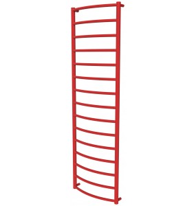 Червона сушарка для рушників Classic 15 RAL3020 драбинка 1550x482, red