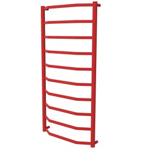 Червона сушарка для рушників Luxe 10 RAL3020 драбинка 1050x532, red