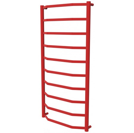 Червона сушарка для рушників Luxe 10 RAL3020 драбинка 1050x532, red