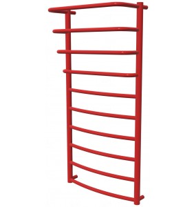 Сушарка для рушників Grosse 10 червона RAL3020 драбинка 1050x532, red