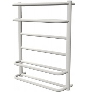 Рушникосушка Comfort 6 біла RAL9016 драбинка 650x532, white