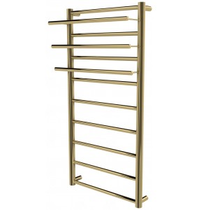 Золота сушарка для рушників Elegant 9 драбинка 950x432, gold