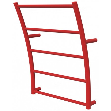 Червона рушникосушка Wave 5 RAL3020 драбинка 540x425, red