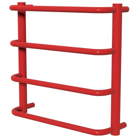 Червона сушарка для рушників Modern 4 RAL3020 драбинка 450x482, red