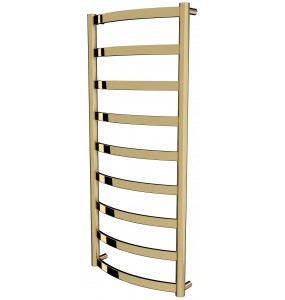Золота рушникосушка Maxima 9 драбинка 950x432, gold