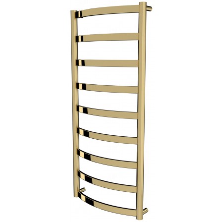 Золота рушникосушка Maxima 9 драбинка 950x432, gold