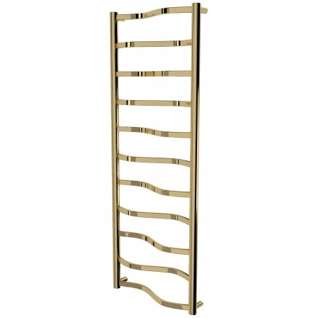 Золота сушарка для рушників Lagoon 11 драбинка 1150x432, gold