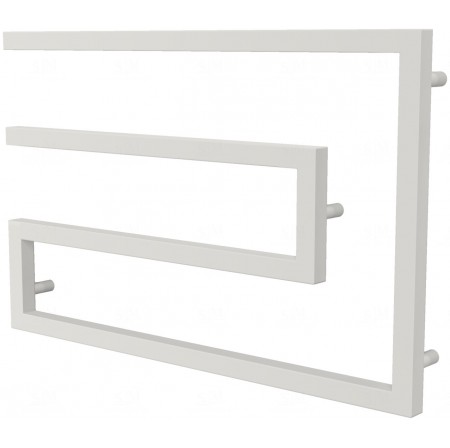 Сушарка для рушників Phyton 7 біла RAL9016 змійка 510x800, white