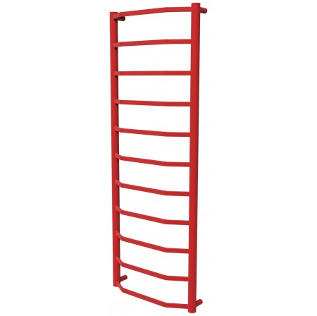 Рушникосушка Luxe 11 червона RAL3020 драбинка 1150x432, red