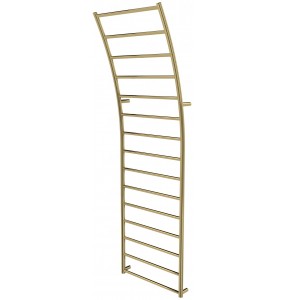 Золота сушарка для рушників Wave 15 драбинка 1540x475, gold