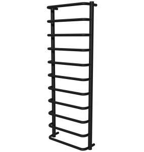 Рушникосушилка Modern 11 чорна RAL9005 драбинка 1150x432, black