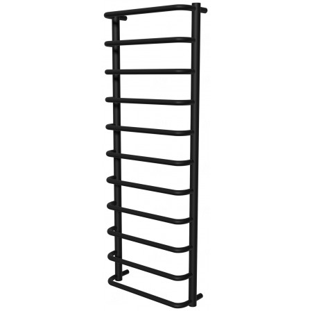 Рушникосушилка Modern 11 чорна RAL9005 драбинка 1150x432, black