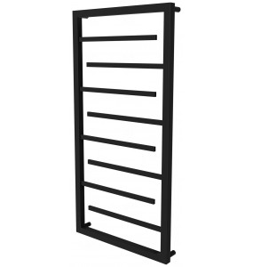 Чорна сушарка для рушників Prestige 8 RAL9005 драбинка 950x530, black