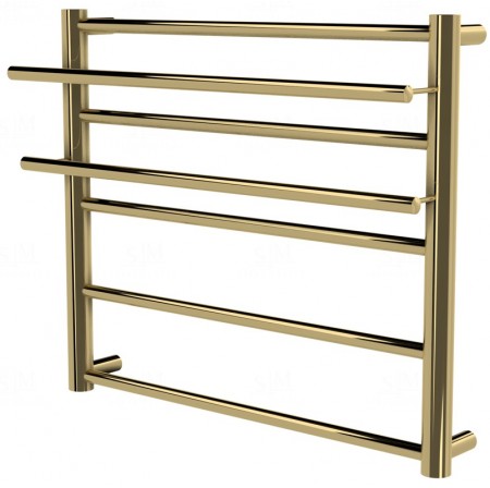 Золота сушарка для рушників Elegant 5 драбинка 550x532, gold