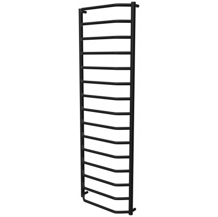 Сушка для рушників Standart 15 чорна RAL9005 драбинка 1550x532, black
