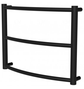 Рушникосушка Classic 3 чорна RAL9005 драбинка 400x532, black