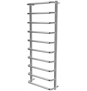 Рушникосушка Драбинка трапеція Modern 10 хром водяна 1050x432