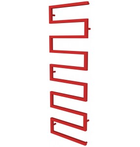 Сушарка для рушників Ultra 9 червона RAL3020 змійка 1530x500, red