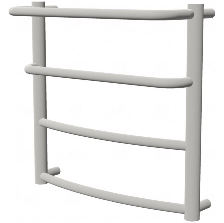 Сушарка для рушників Grosse 4 біла RAL9016 драбинка 450x482, white
