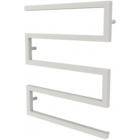 Біла сушарка для рушників Ultra 4 RAL9016 змійка 730x600, white