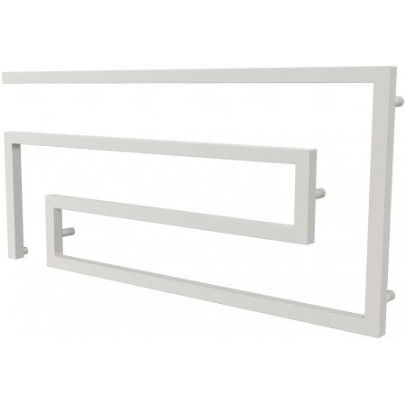 Рушникосушка Phyton 8 біла RAL9016 змійка 510x1100, white