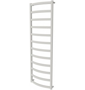 Сушка для рушників Maxima 12 біла RAL9016 драбинка 1250x432, white