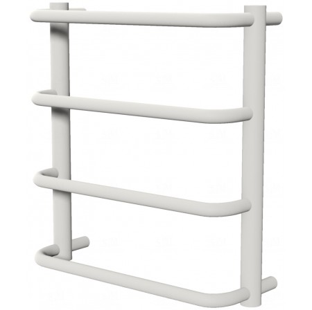 Біла сушка для рушників Modern 4 RAL9016 драбинка 450x432, white
