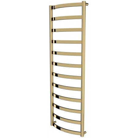 Золота рушникосушка Maxima 12 драбинка 1250x432, gold