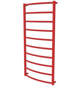Червона сушарка для рушників Classic 10 RAL3020 драбинка 1050x532, red