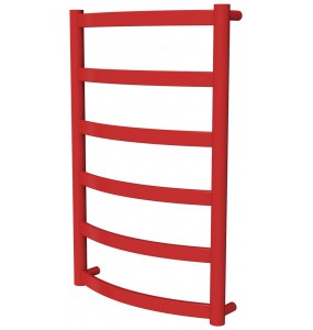 Рушникосушка Maxima 6 червона RAL3020 драбинка 650x432, red