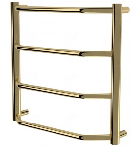 Золота сушарка для рушників Standart 4 драбинка 450x482, gold