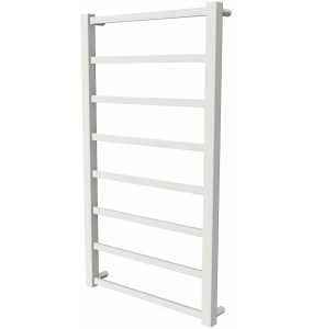 Біла сушка для рушників Quatro 8 RAL9016 драбинка 850x480, white
