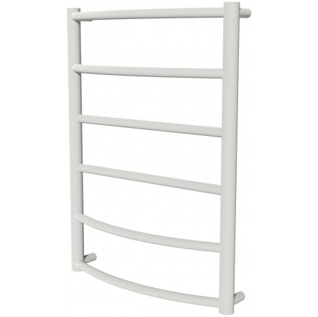 Біла рушникосушка Classic 6 RAL9016 драбинка 650x482, white