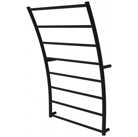 Чорна рушникосушка Wave 8 RAL9005 драбинка 840x525, black