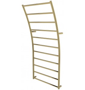 Золота рушникосушка Wave 11 драбинка 1140x525, gold