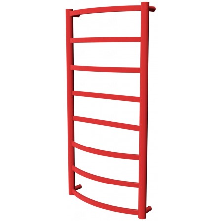Червона сушка для рушників Elite 8 RAL3020 драбинка 850x432, red
