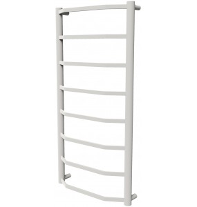 Біла сушарка для рушників Luxe 8 RAL9016 драбинка 850x432, white