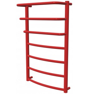 Червона рушникосушка Grosse 7 RAL3020 драбинка 750x482, red