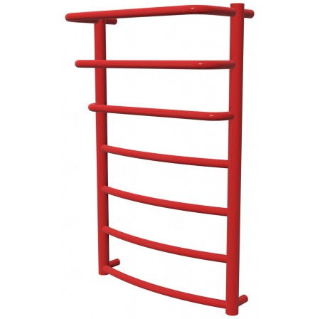 Червона рушникосушка Grosse 7 RAL3020 драбинка 750x482, red