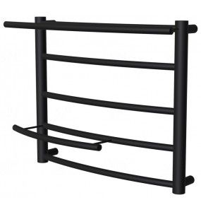 Чорна сушка для рушників Safo 5 RAL9005 драбинка 400x482, black