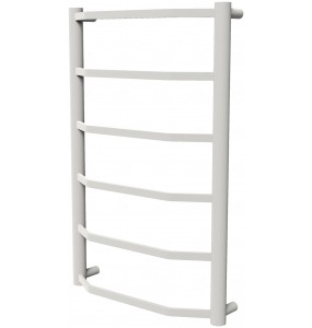 Сушка для рушників Luxe 6 біла RAL9016 драбинка 650x432, white