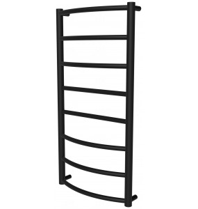 Рушникосушка Classic 8 чорна RAL9005 драбинка 850x432, black
